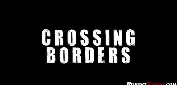  Teen Brunette Pays The Price For Crossing Borders- Adriana Chechik